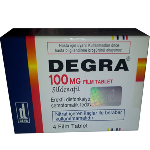 Degra 100 Mg Sertleşmeye Yardımcı Hap