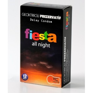 Fiesta 12 li Geciktirici Etkili Prezervatif