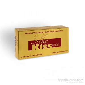 Silky Kiss Gold 12 li Kayganlaştırıcılı Kondom