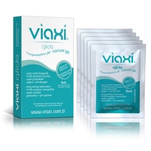 Viaxi Glide Sade 5x5 ml Etkili Kayganlaştırıcı Jel