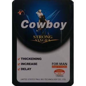 Cowboy Strong Bitkisel Ereksiyona Yardımcı Hap