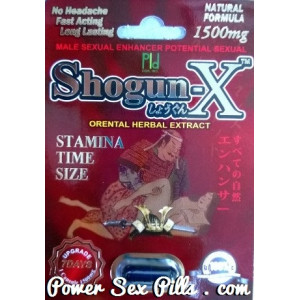 shogun x bayanlar için cinsel ilaç