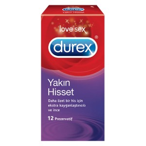 Durex Yakın Hisset İnce 12 li Prezervatif